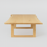 Live Edge Spruce Single Slab Dining Table